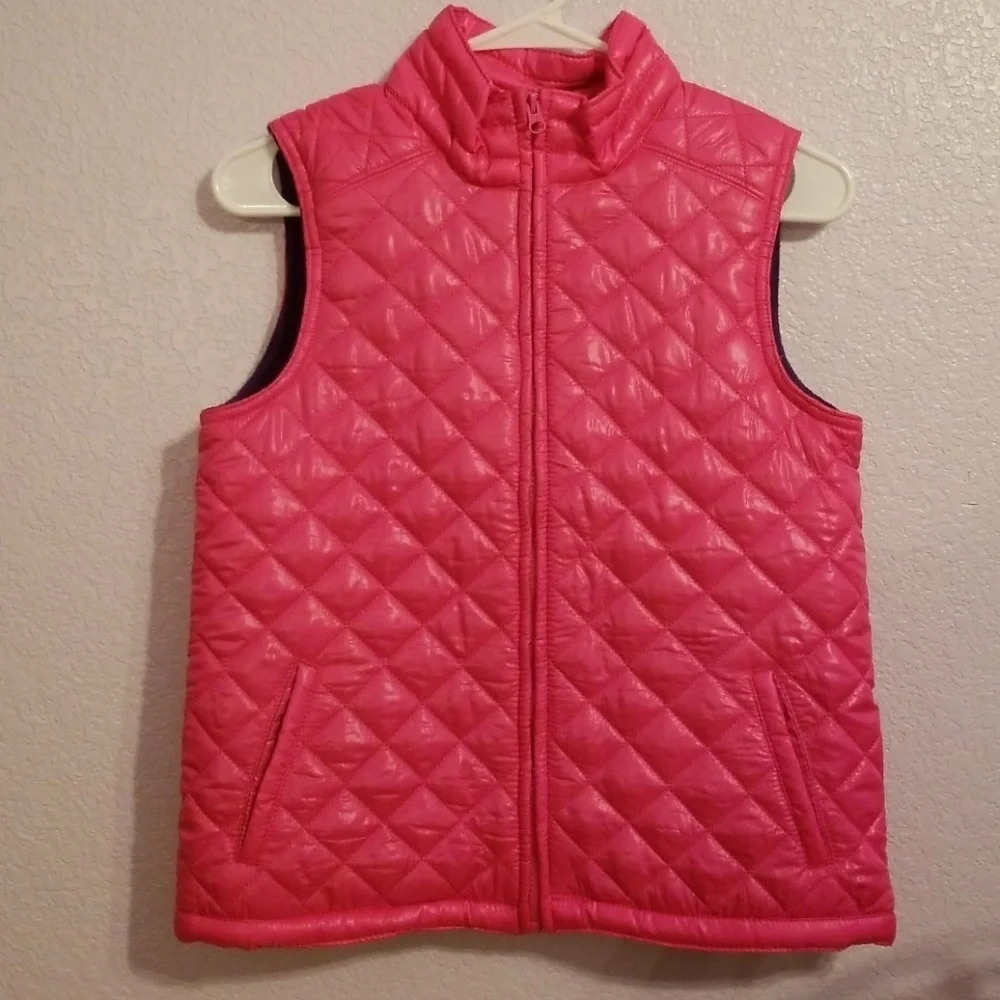 P. S. Aeropostale Girl Winter Puffer Jacket Vest 14